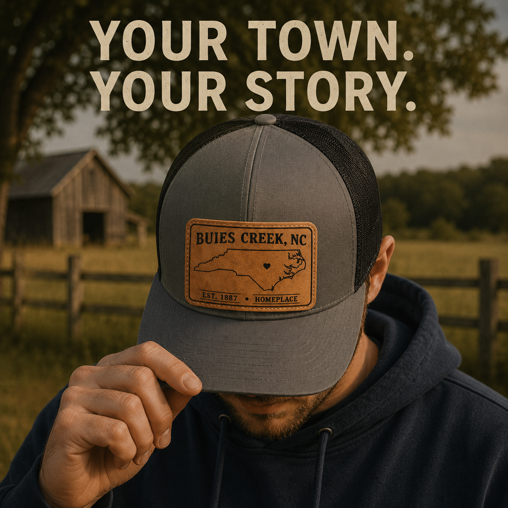 Buies Creek, NC - Love Your Town - Trucker Snap Back
