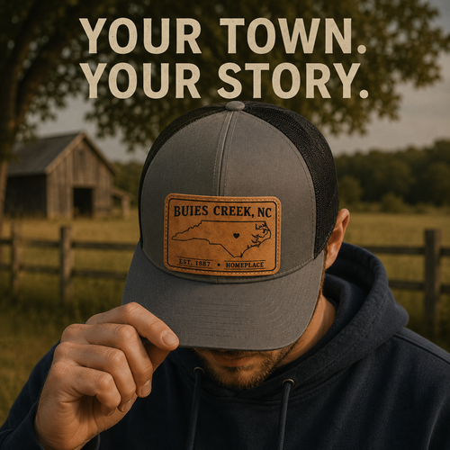 Buies Creek, NC - Love Your Town - Trucker Snap Back
