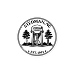 Stedman, NC - Water Tower Round Magnet