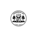 Stedman, NC - Water Tower Round Sticker