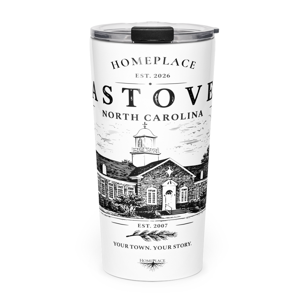 Eastover, NC - The Old School - Tapered stainless steel tumbler