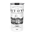 Eastover, NC - The Old School - Tapered stainless steel tumbler