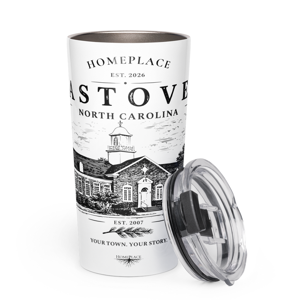 Eastover, NC - The Old School - Tapered stainless steel tumbler