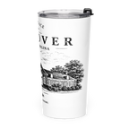 Eastover, NC - The Old School - Tapered stainless steel tumbler