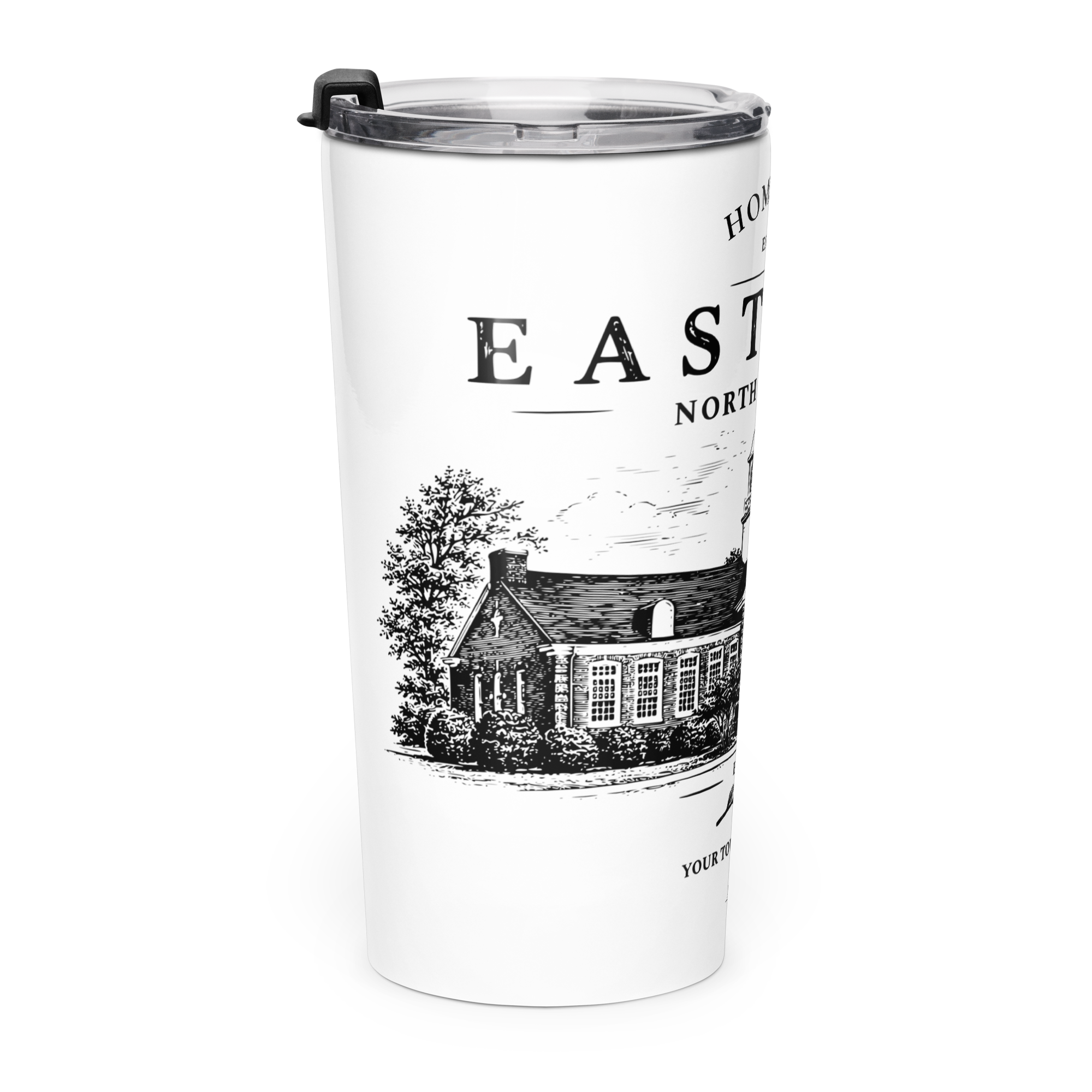 Eastover, NC - The Old School - Tapered stainless steel tumbler