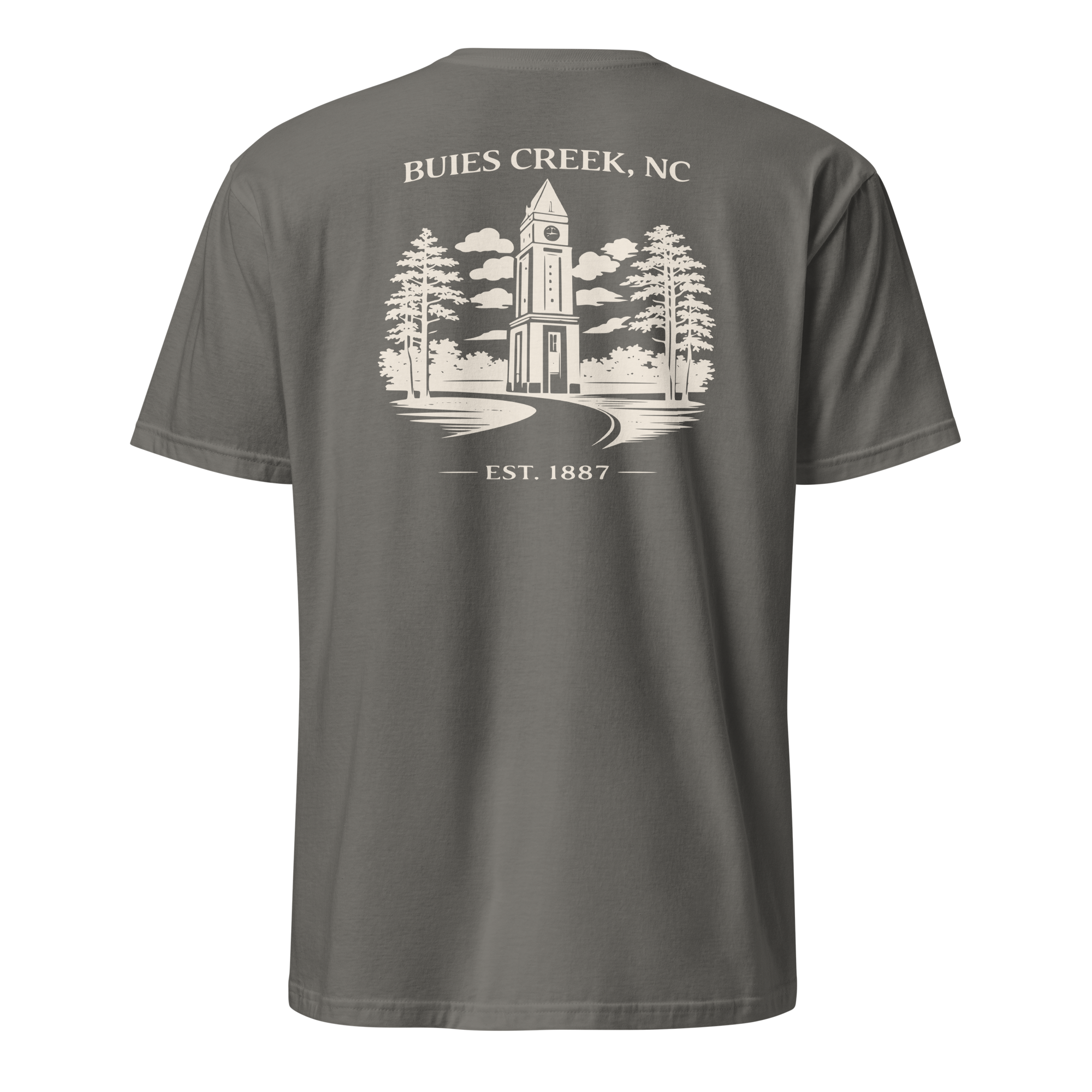 Buies Creek, NC - Campus Tower - Unisex T-Shirt