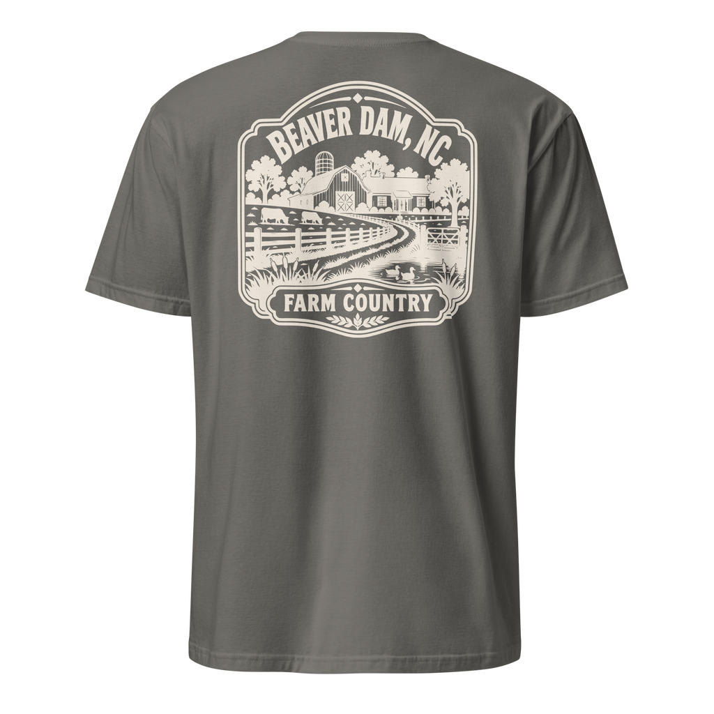Beaver Dam, NC - Farm Country - Unisex T-Shirt