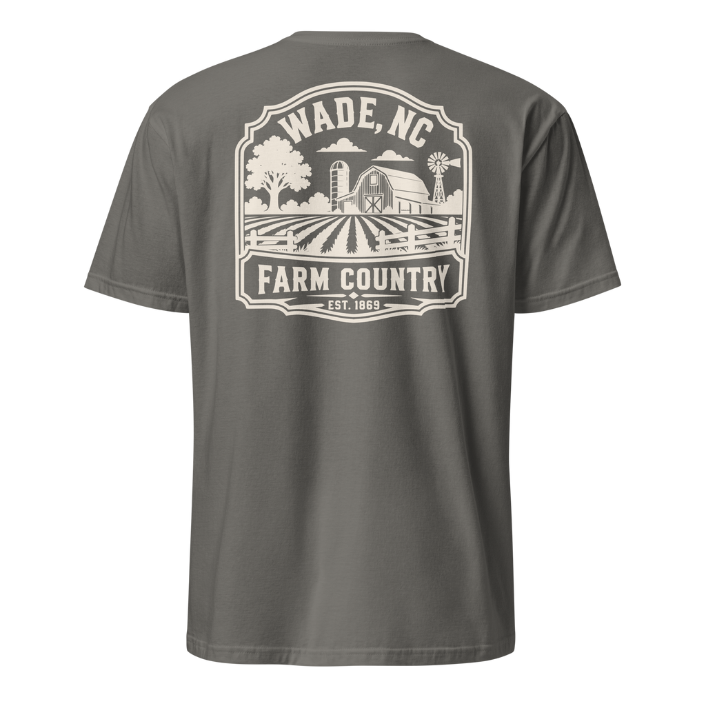 Wade, NC - Farm Country - Unisex T-Shirt