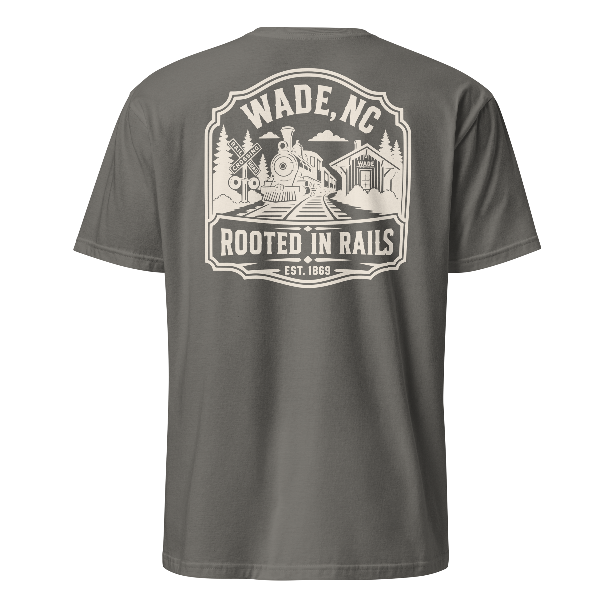 Wade, NC - Railroad Town - Unisex T-Shirt