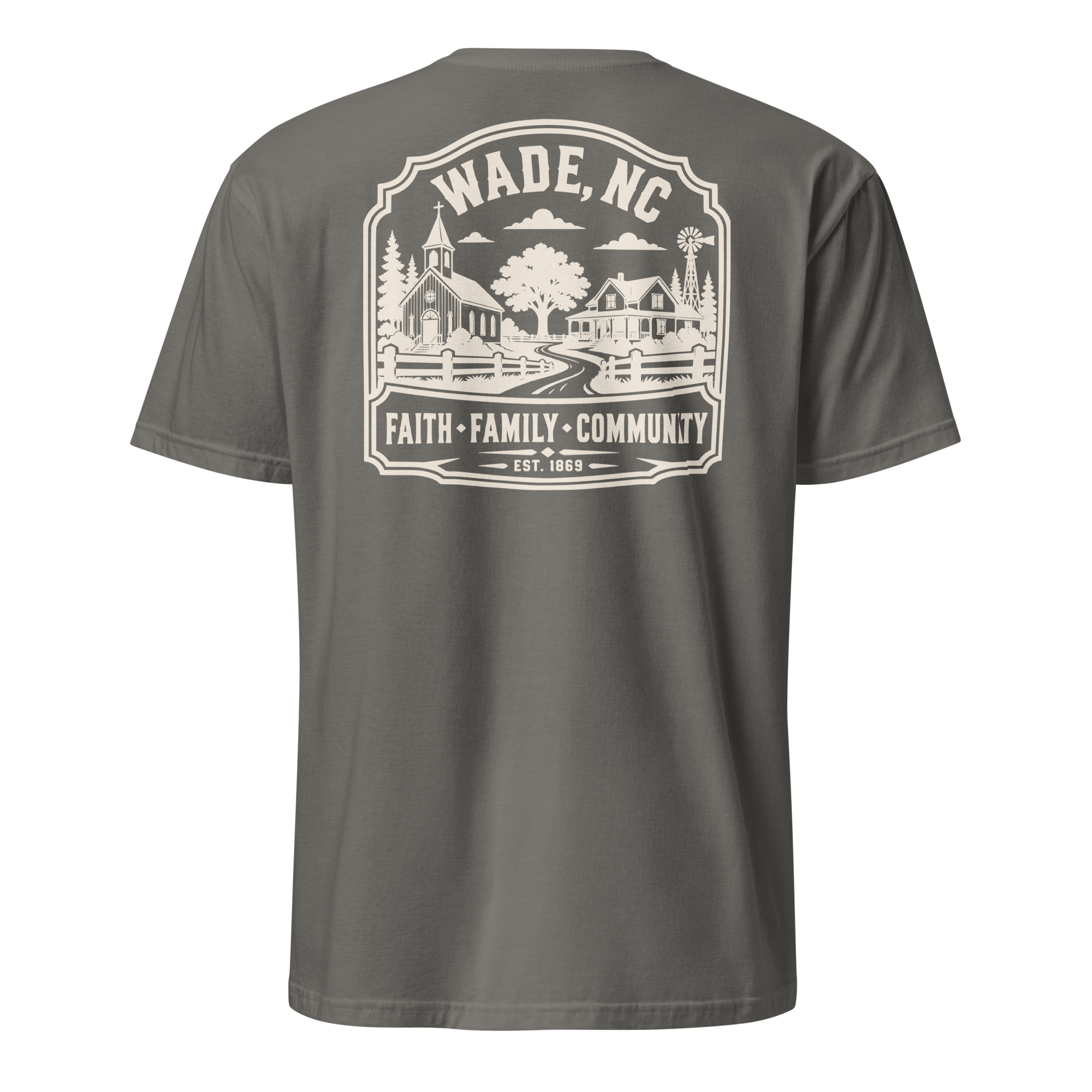 Wade, NC - Faith Family Community - Unisex T-Shirt
