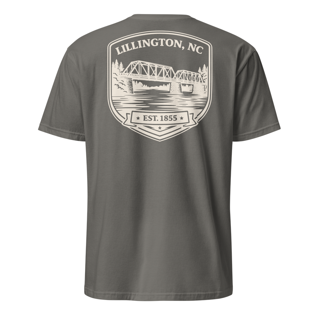 Lillington, NC - Old Trestle Bridge - Unisex T-Shirt