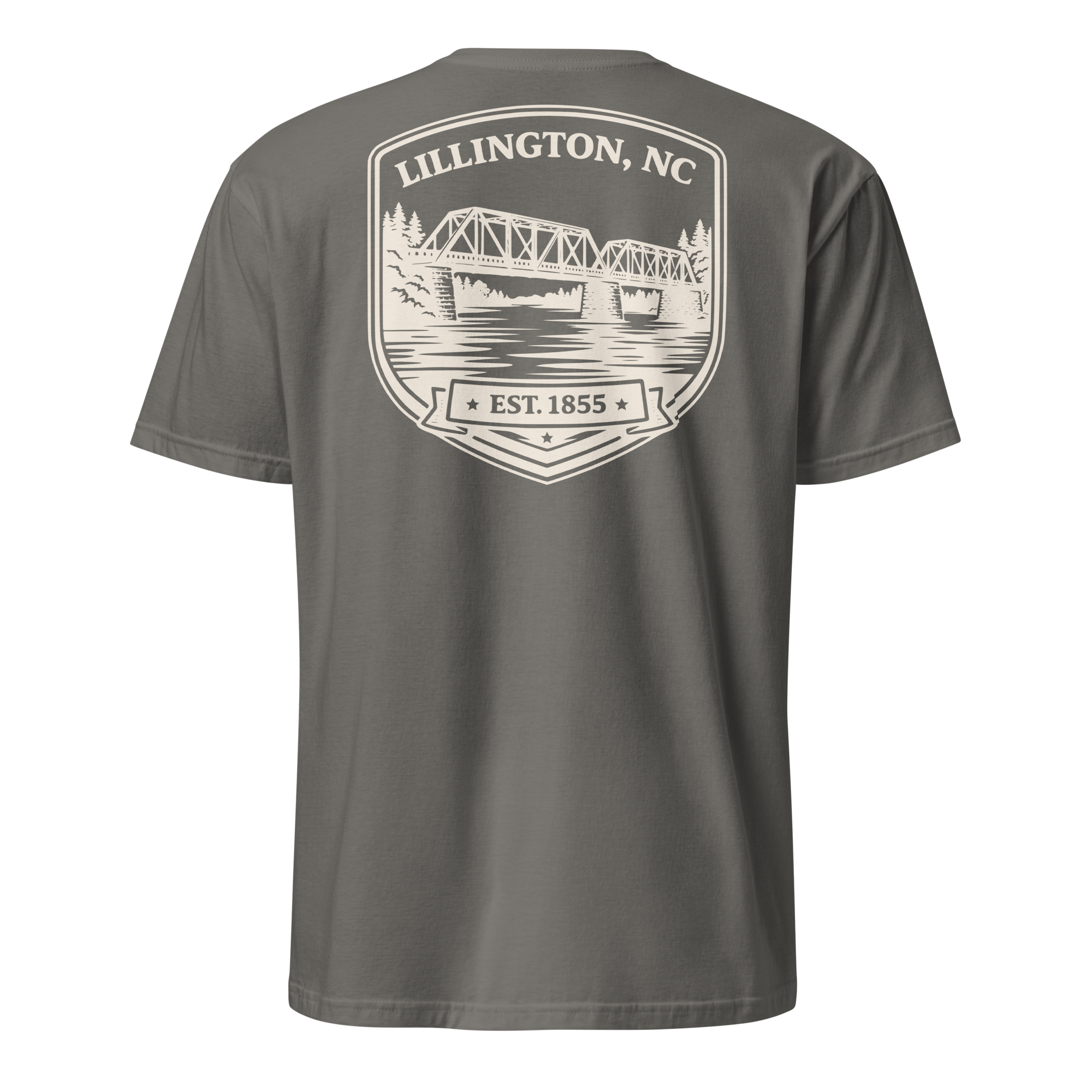 Lillington, NC - Old Trestle Bridge - Unisex T-Shirt