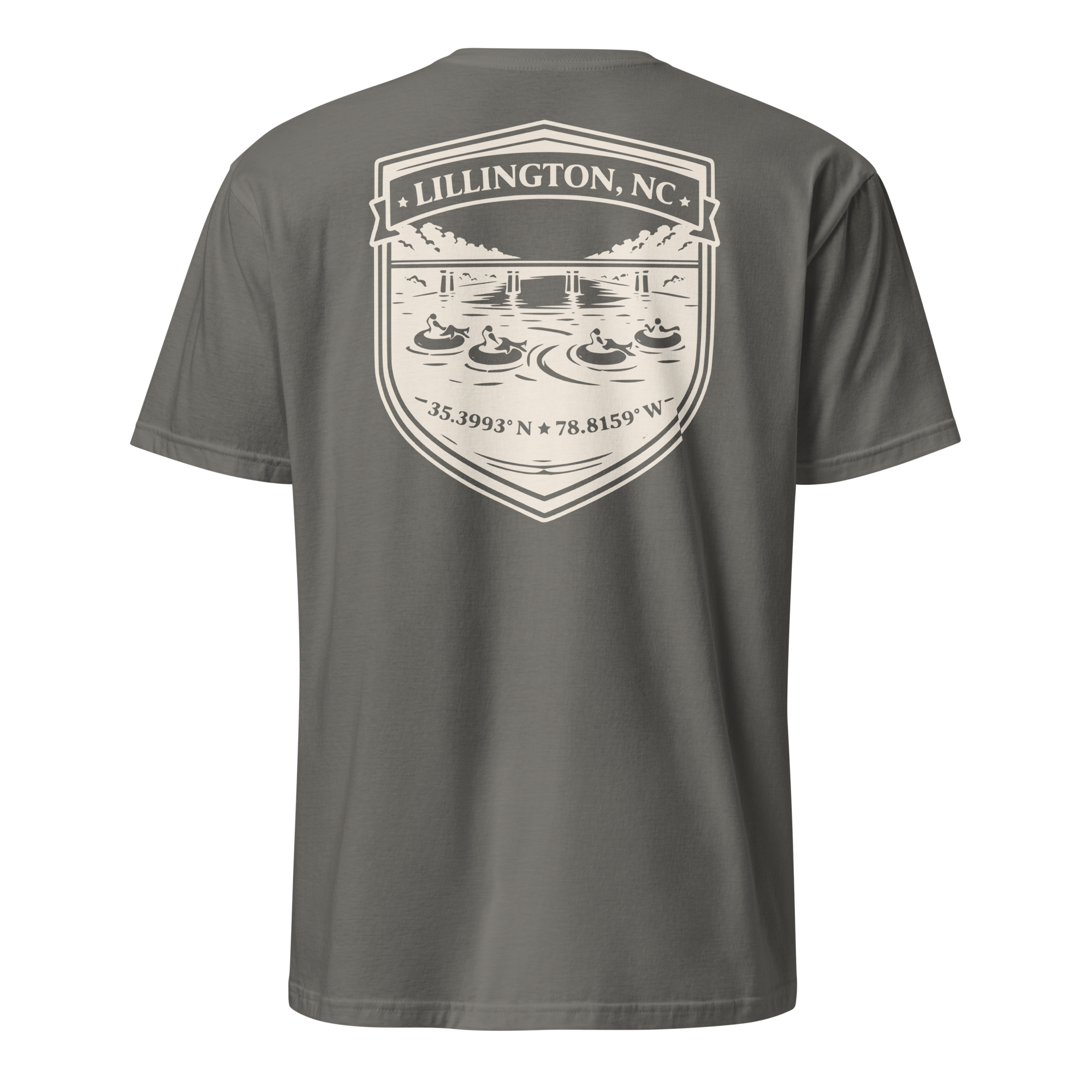 Lillington, NC - River Tubing - Unisex T-Shirt