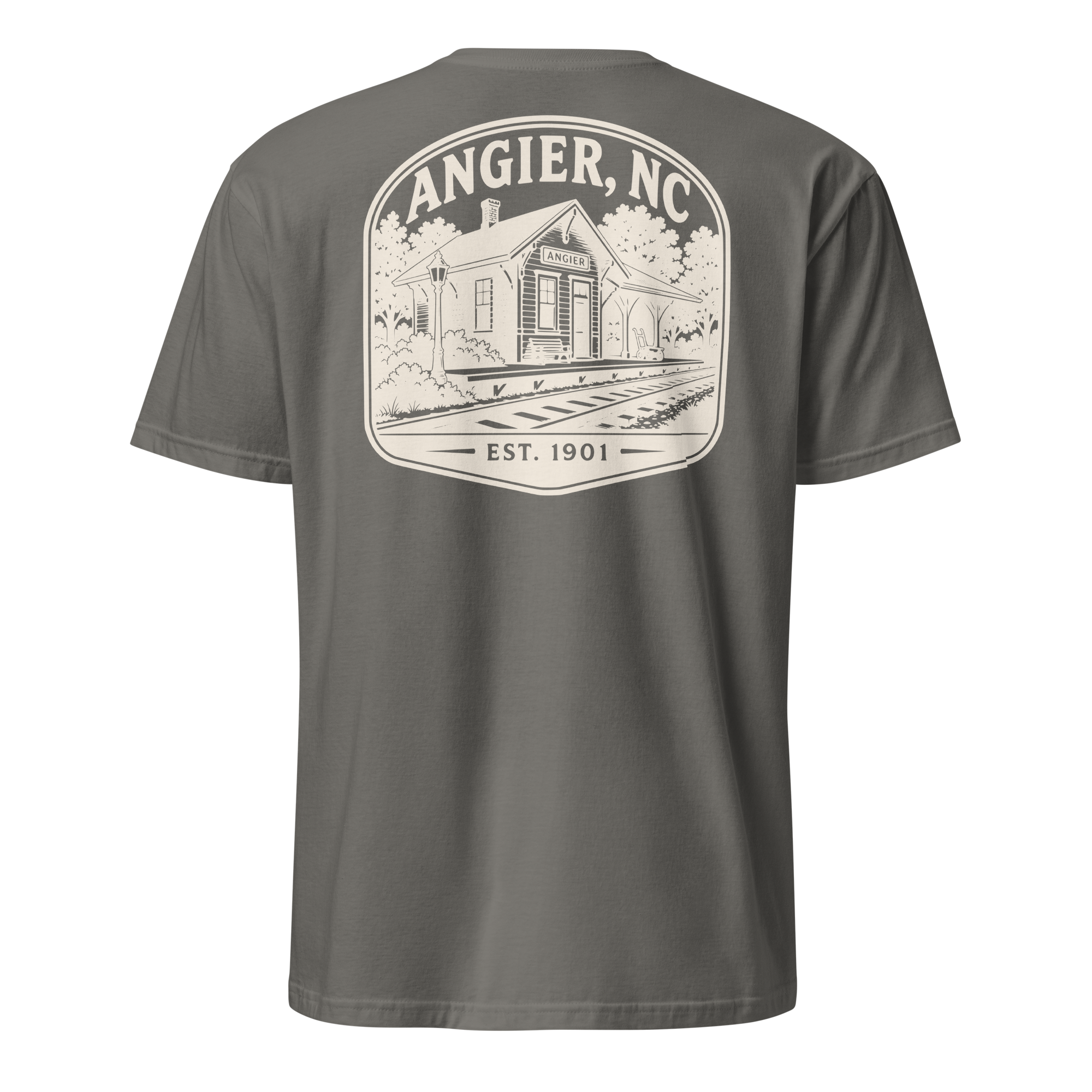 Angier, NC - Railroad Town - Unisex T-Shirt