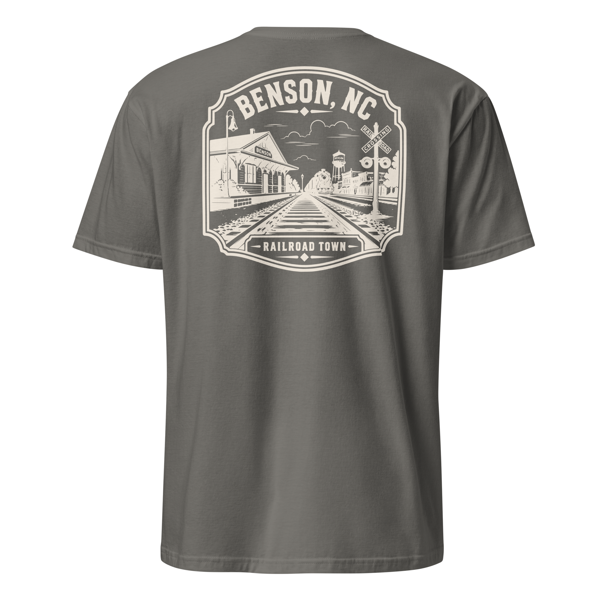 Benson, NC - Railroad Town - Unisex T-Shirt