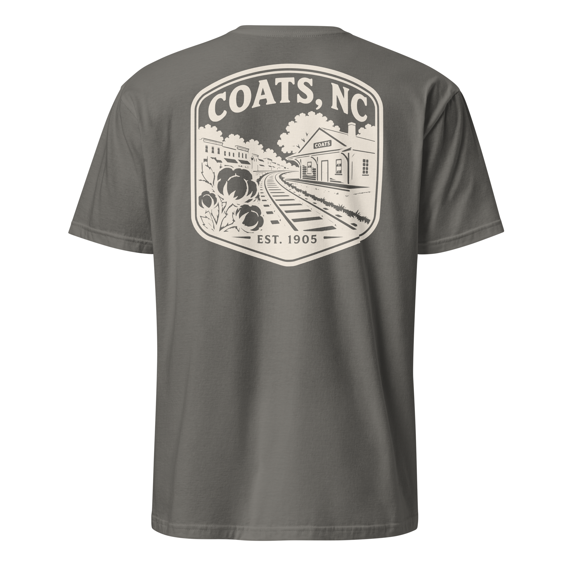 Coats, NC - RR/Cotton Town - Unisex T-Shirt