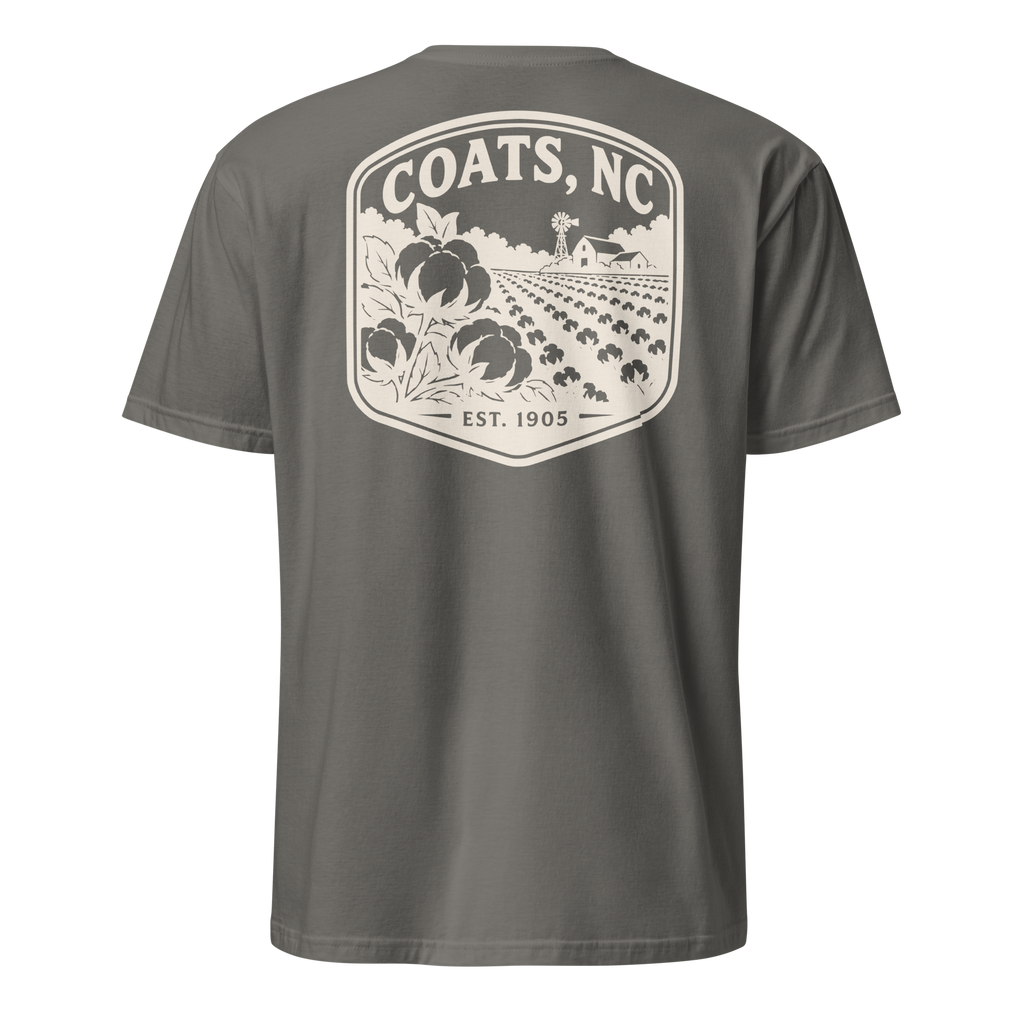 Coats, NC - Cotton Farm - Unisex T-Shirt