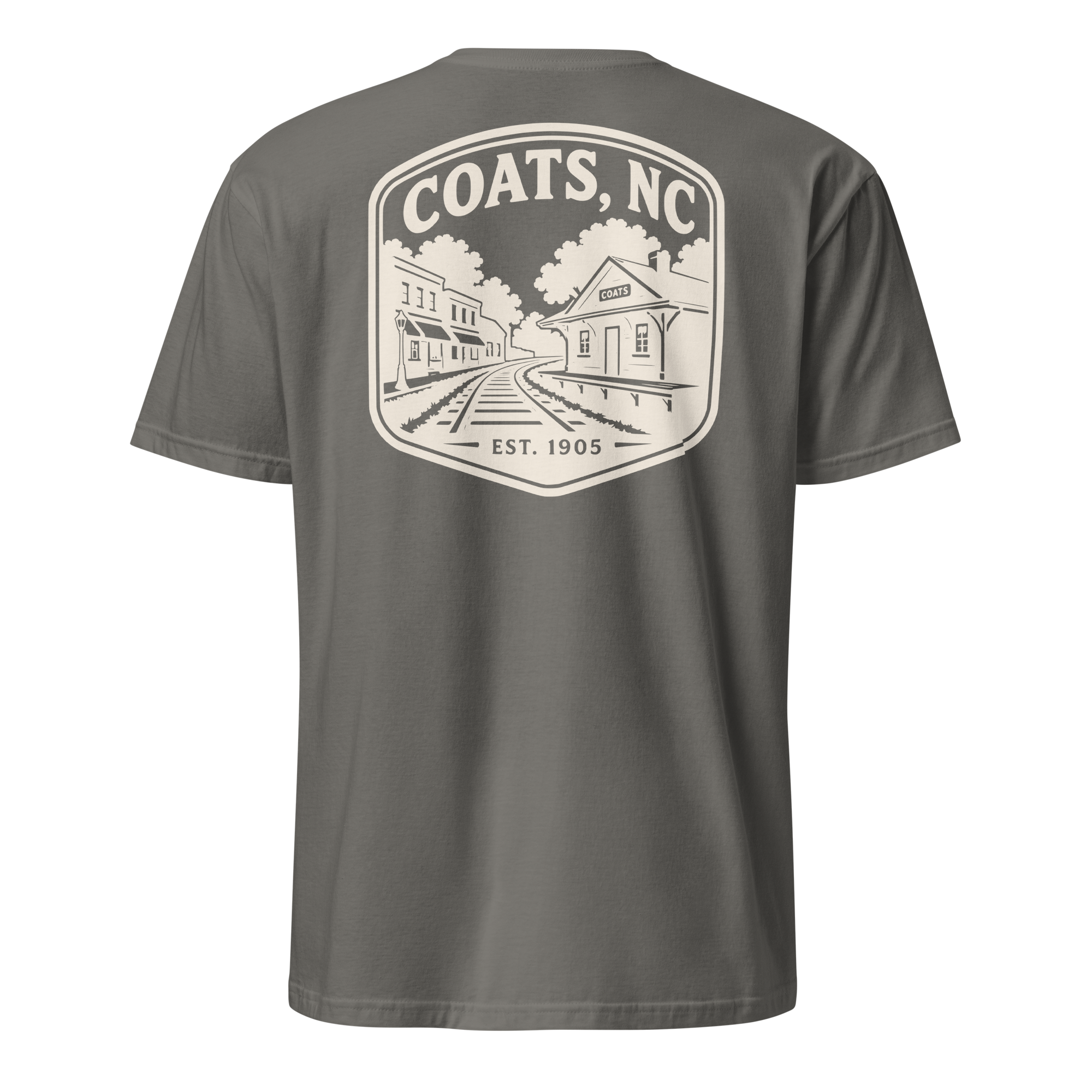 Coats, NC - Railroad Town - Unisex T-Shirt