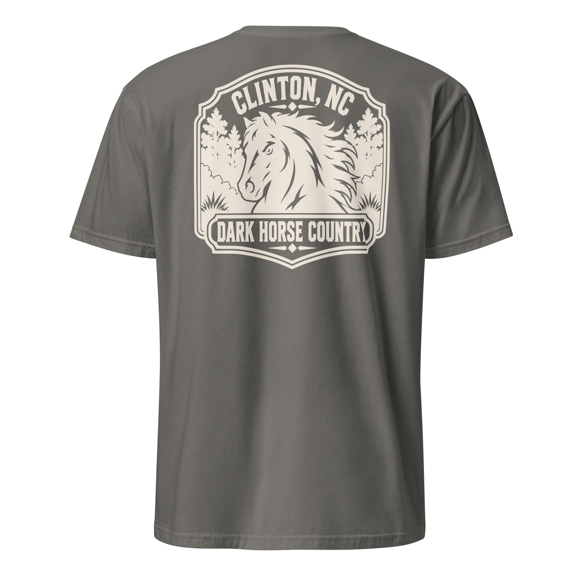 Clinton, NC - Dark Horse Country - Unisex T-Shirt