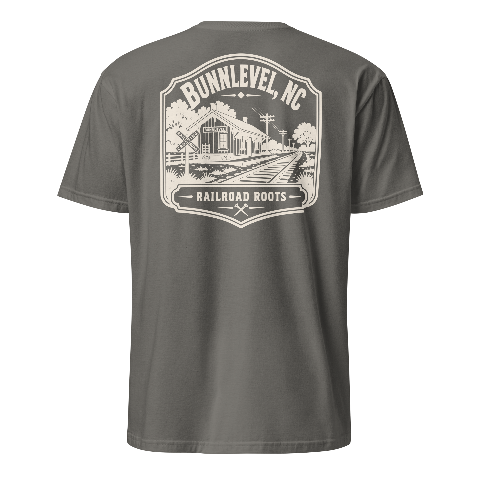 Bunnlevel, NC - Railroad Town - Unisex T-Shirt
