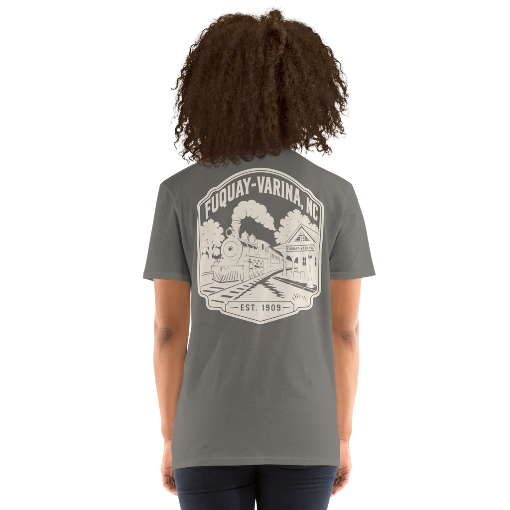 Fuquay-Varina, NC - Railroad Town - Unisex T-Shirt