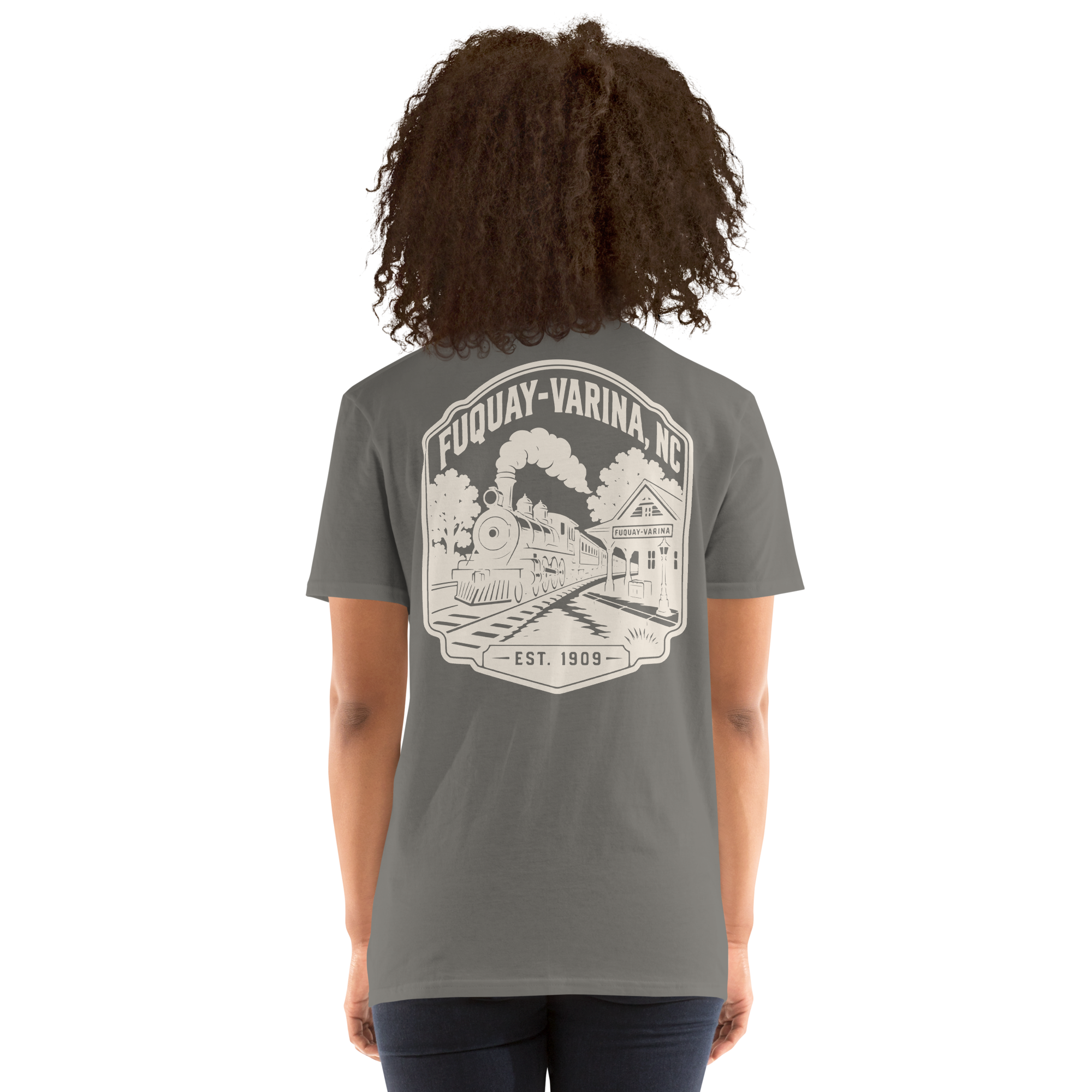 Fuquay-Varina, NC - Railroad Town - Unisex T-Shirt