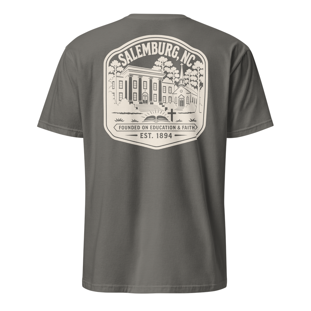 Salemburg, NC - Faith & Education - Unisex T-Shirt
