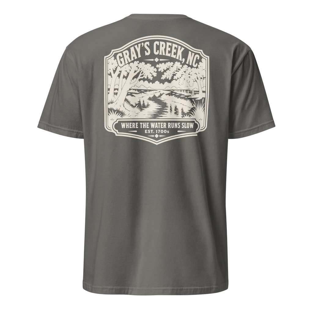 Gray's Creek, NC - The Creek - Unisex T-Shirt