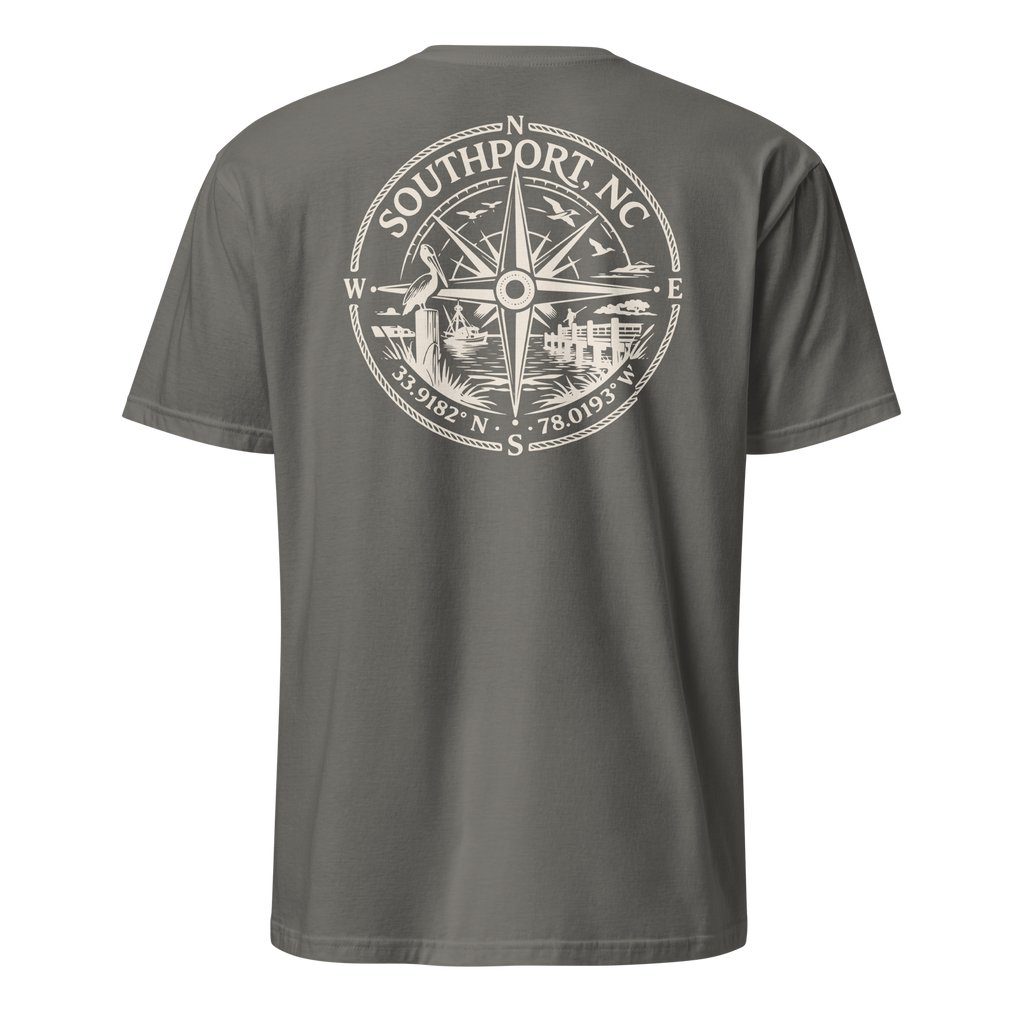 Southport, NC - Compass - Unisex T-Shirt