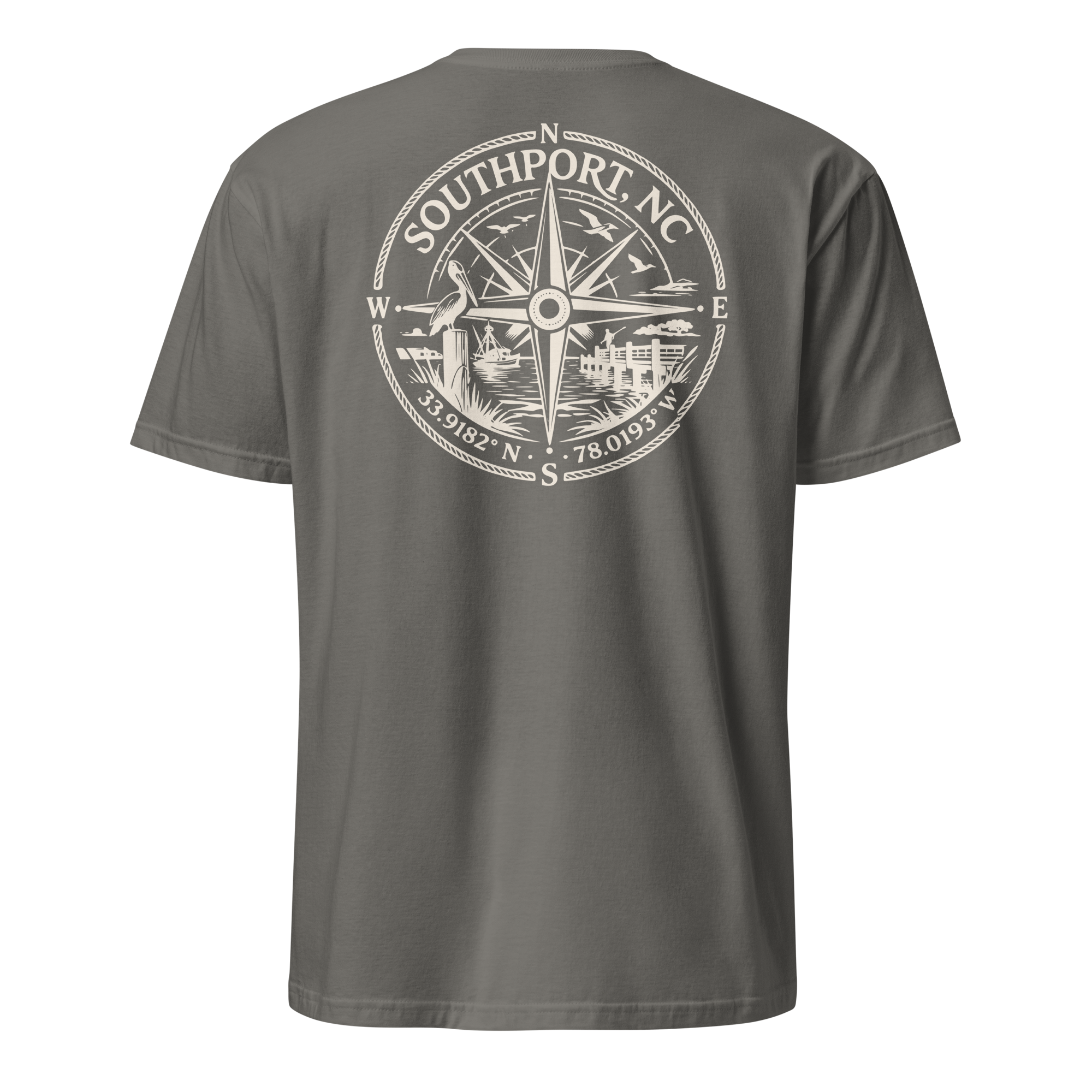 Southport, NC - Compass - Unisex T-Shirt