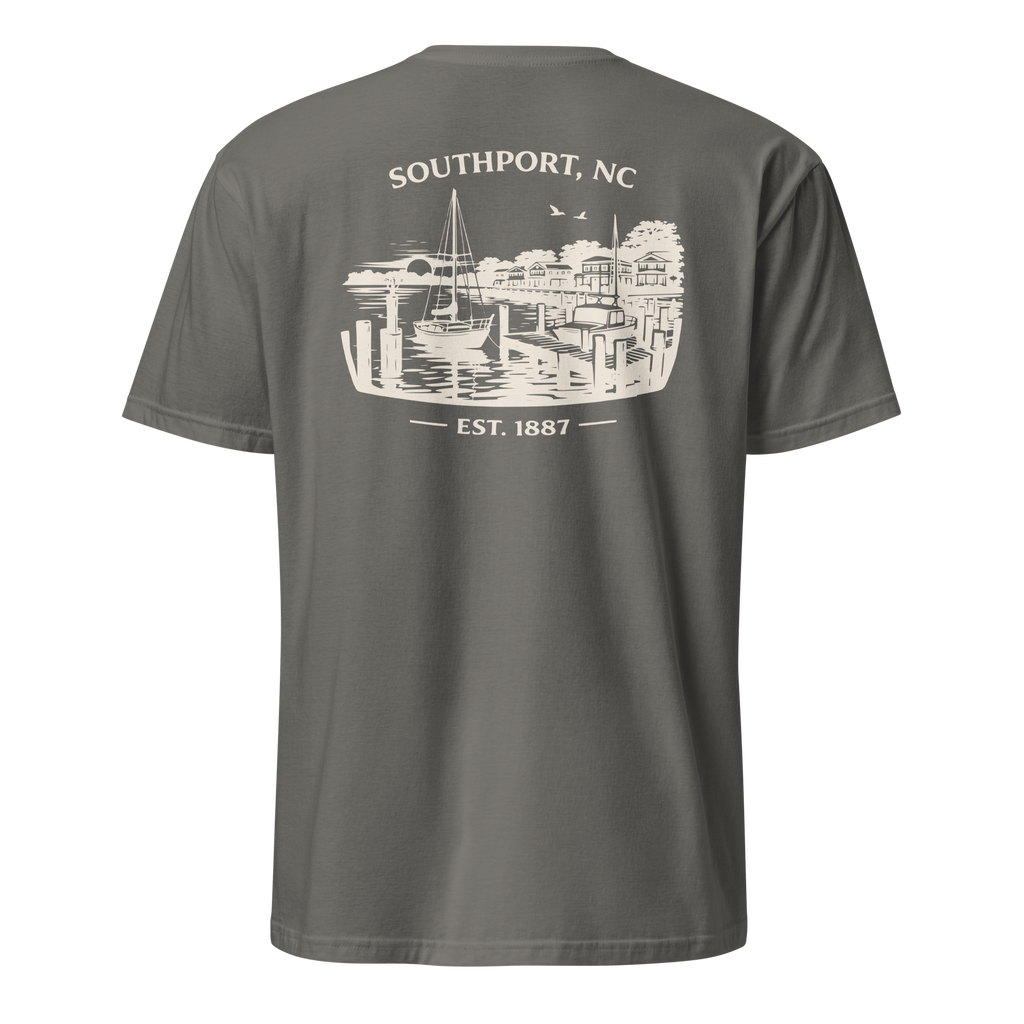 Southport, NC - Waterfront - Unisex T-Shirt