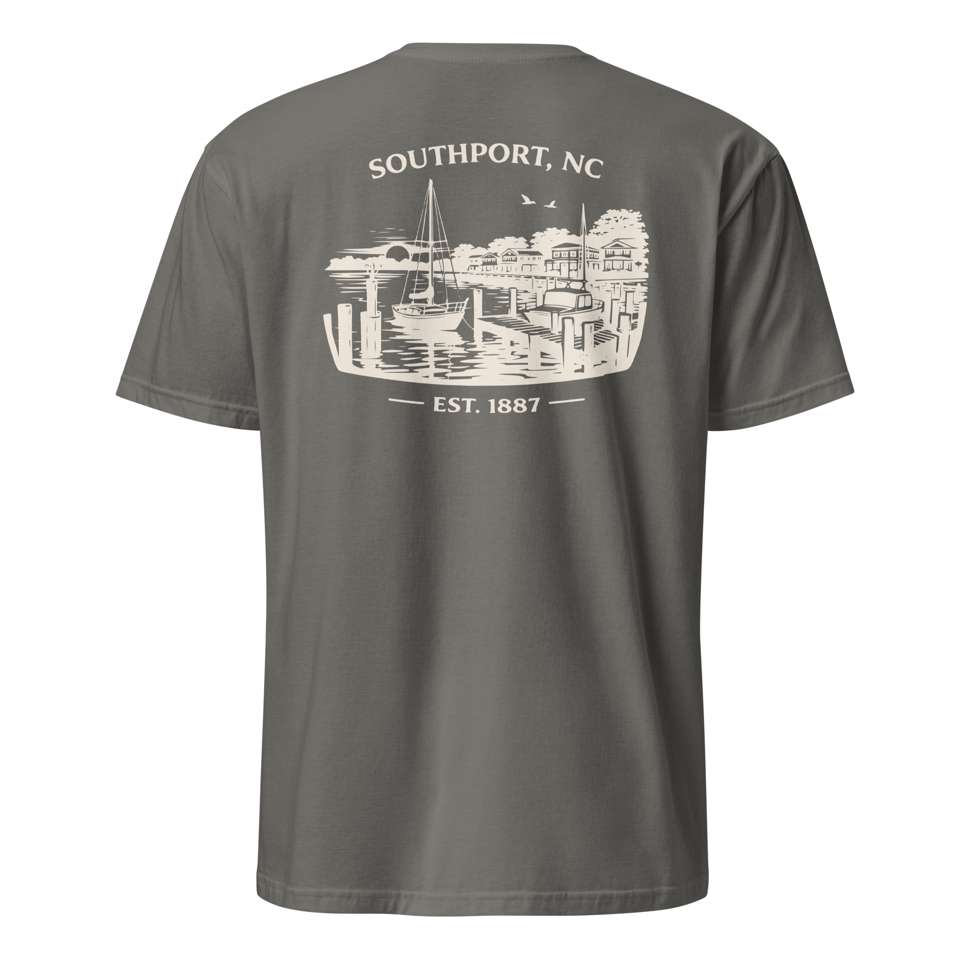 Southport, NC - Waterfront - Unisex T-Shirt