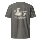 Topsail Beach, NC - The Sandpiper - Unisex T-Shirt