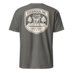 Stedman, NC - Water Tower Shield Badge - Unisex T-Shirt