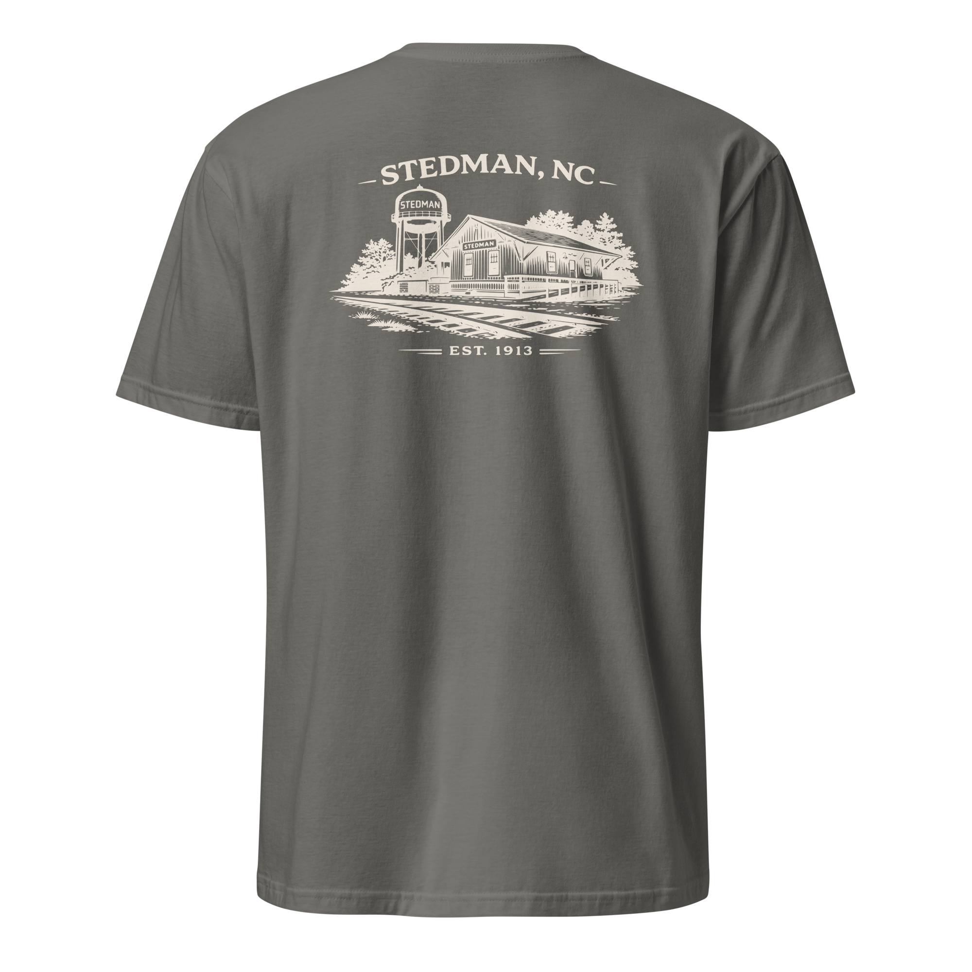 Stedman, NC - Train Depot - Unisex T-Shirt