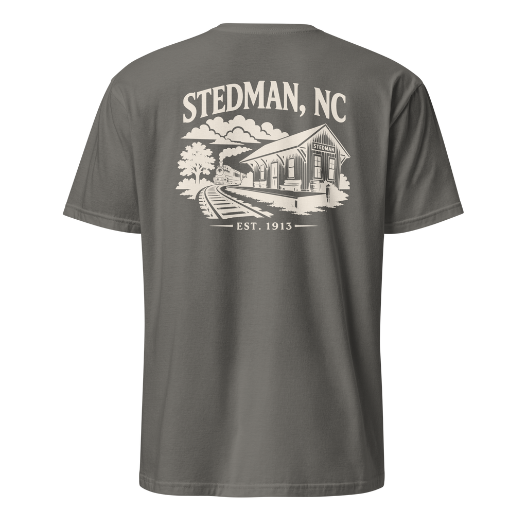 Stedman, NC - Railroad Town - Unisex T-Shirt