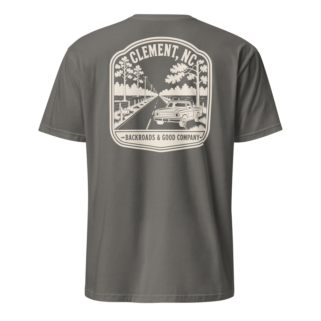 Clement, NC - Country Roads - Unisex T-Shirt