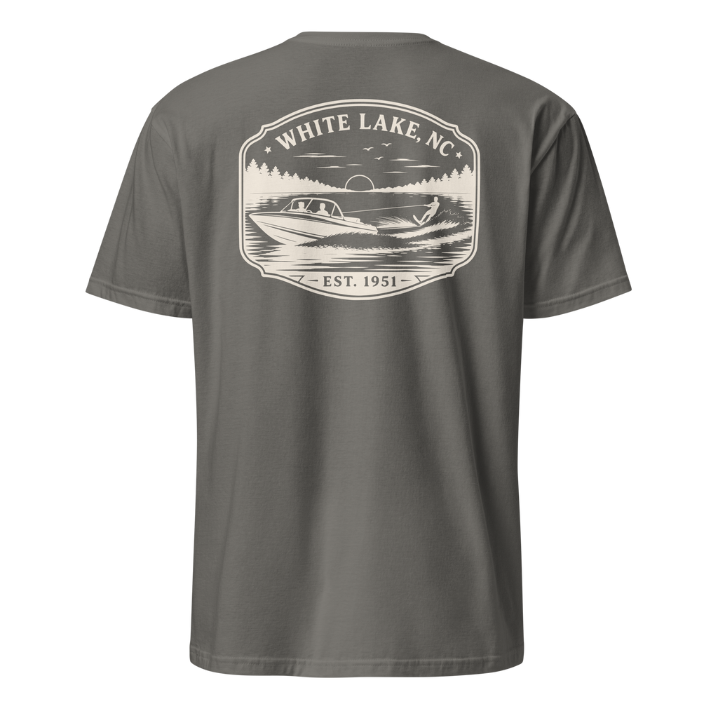White Lake - Boat Fun - Unisex T-Shirt