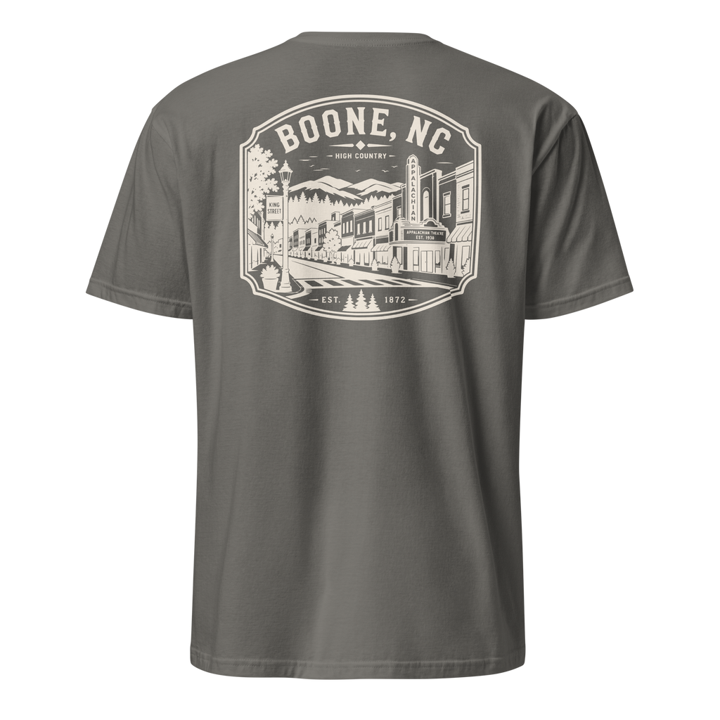 Boone, NC - Downtown - Unisex T-Shirt