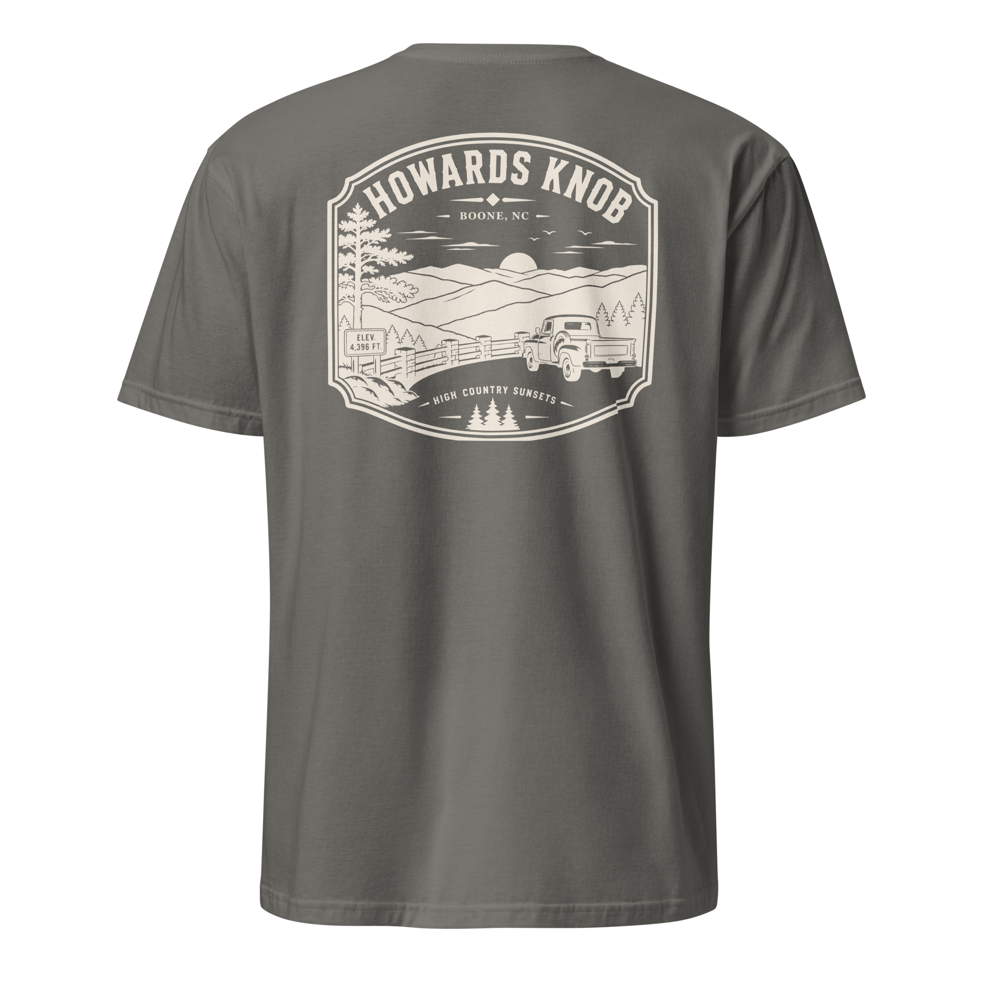 Boone, NC - Howard's Knob - Unisex T-Shirt