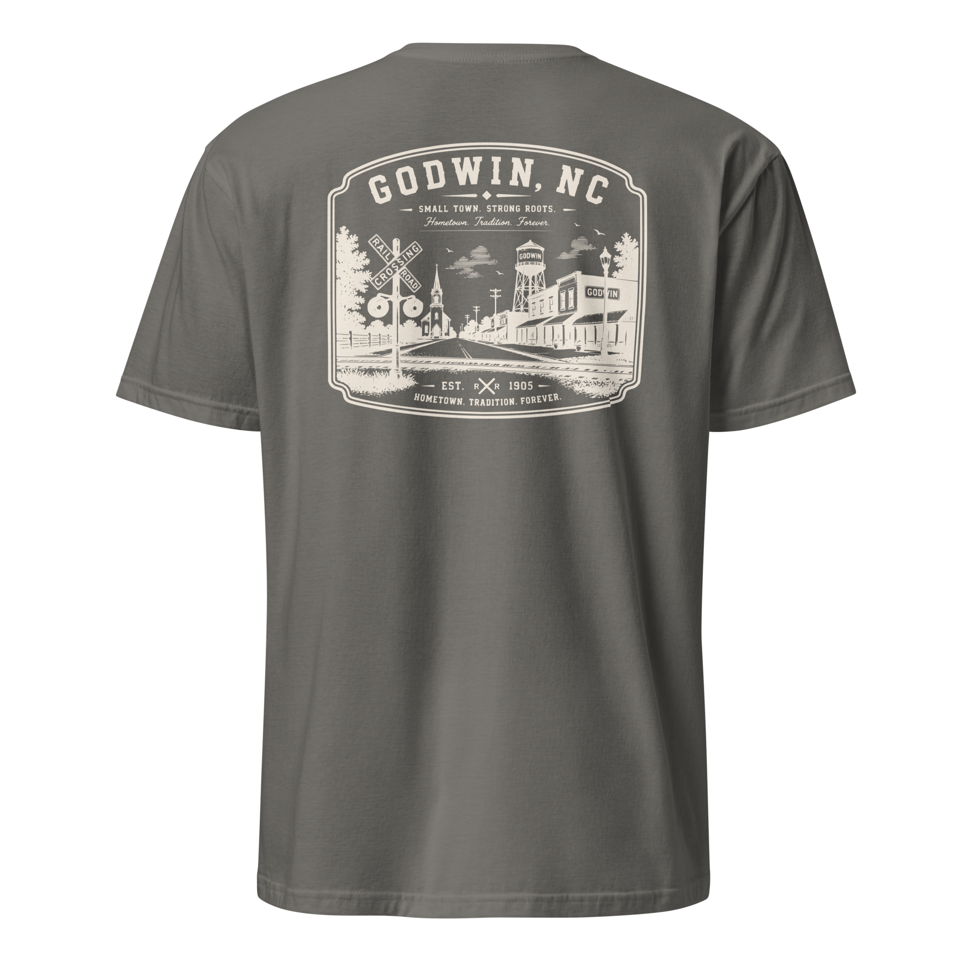 Godwin, NC - Small Town Roots - Unisex T-Shirt