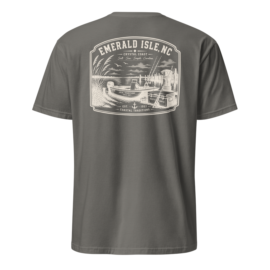 Emerald Isle, NC - Salt. Sun. Simple. - Unisex T-Shirt