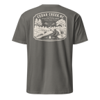 Cedar Creek, NC - The Back Roads - Unisex T-Shirt