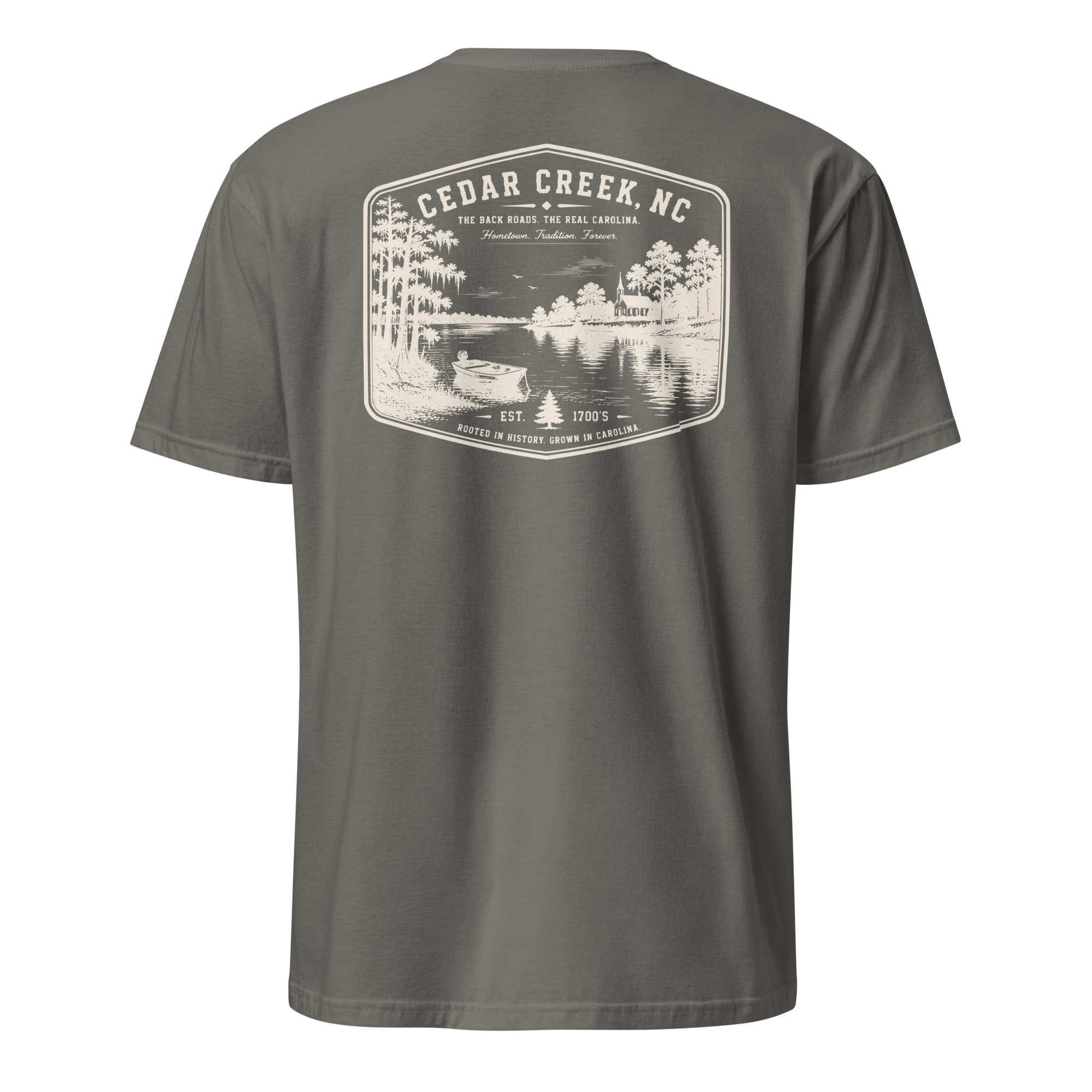 Cedar Creek, NC - The River - Unisex T-Shirt