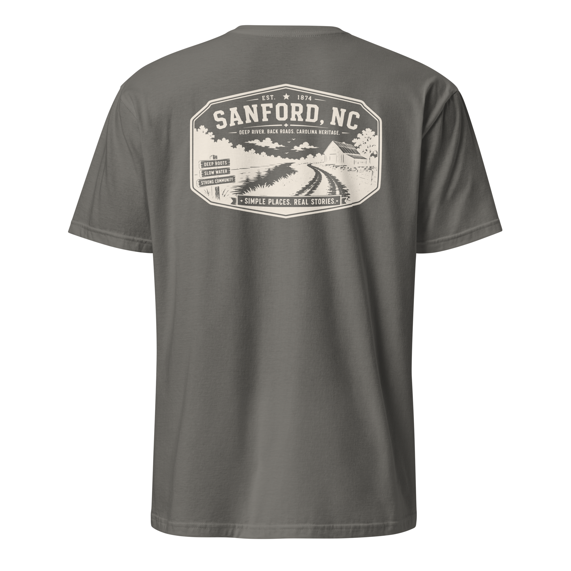 Sanford, NC - Deep River Carolina - Unisex T-Shirt