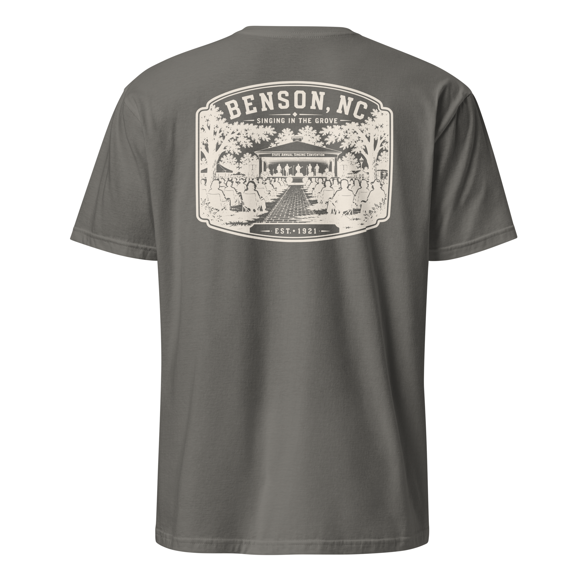 Benson, NC - Singing In The Grove - Unisex T-Shirt