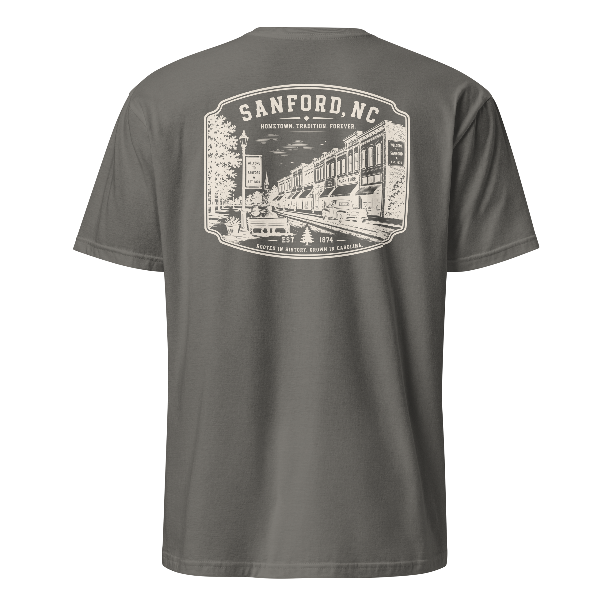 Sanford, NC - Downtown - Unisex T-Shirt