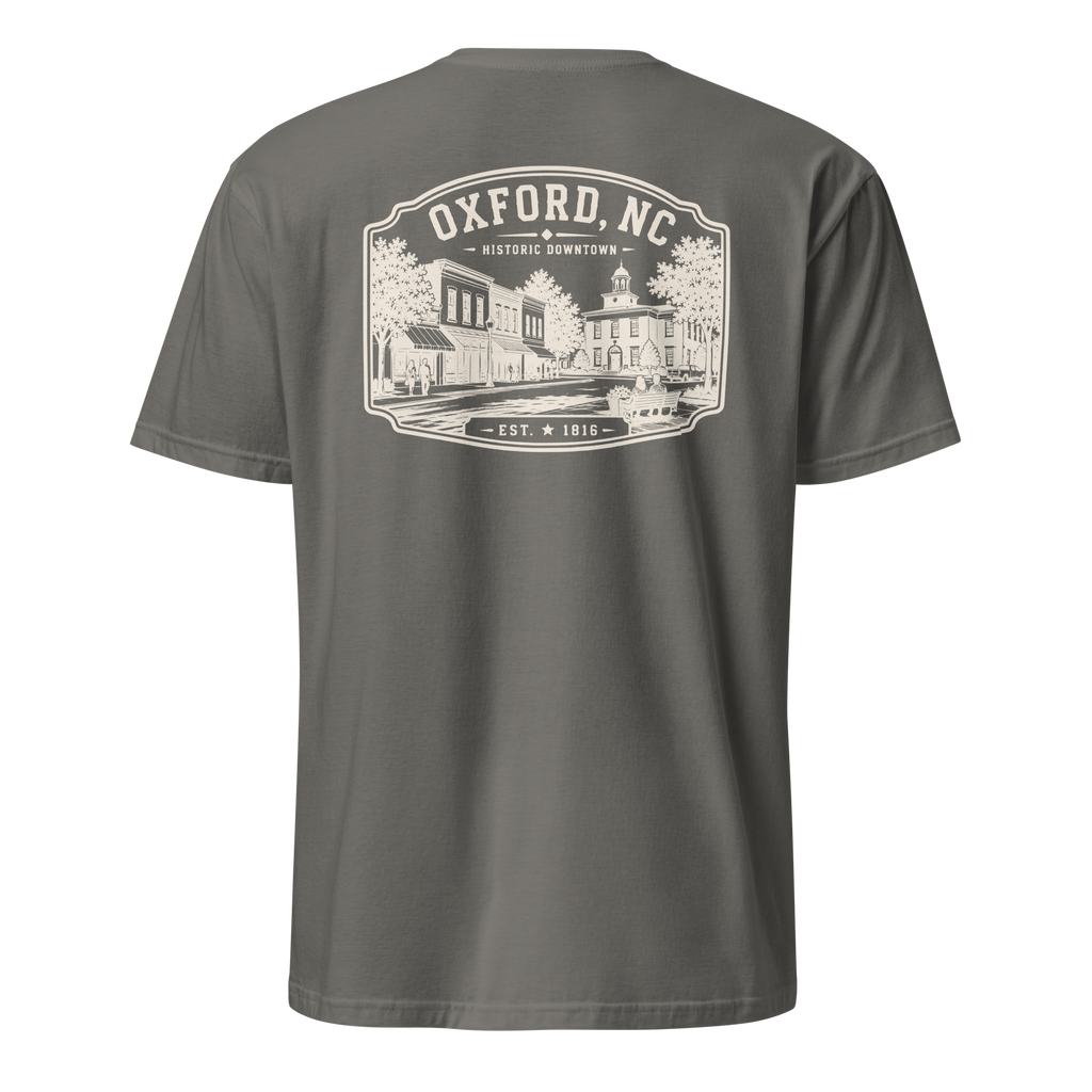 Oxford, NC - Historic Downtown - Unisex T-Shirt