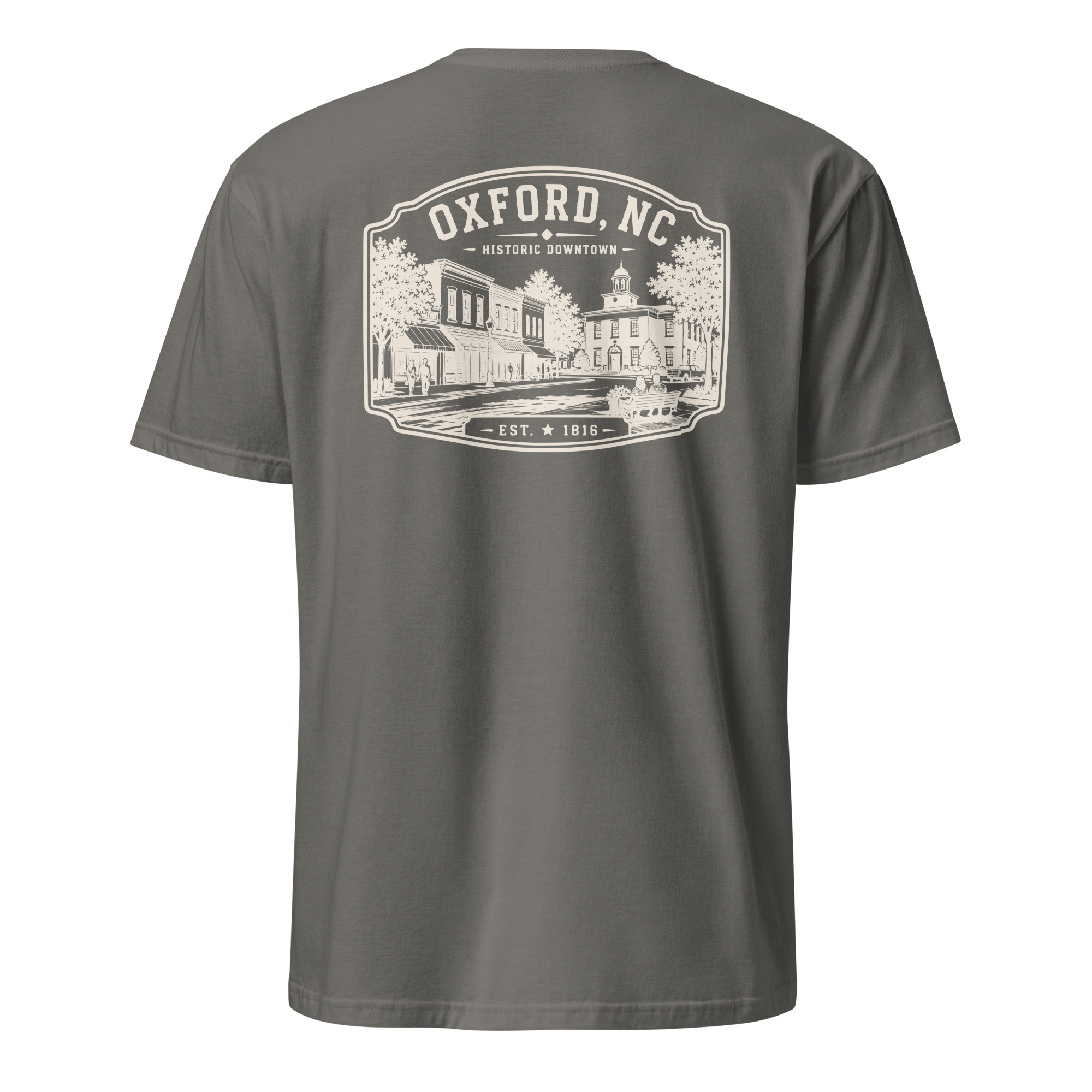 Oxford, NC - Historic Downtown - Unisex T-Shirt
