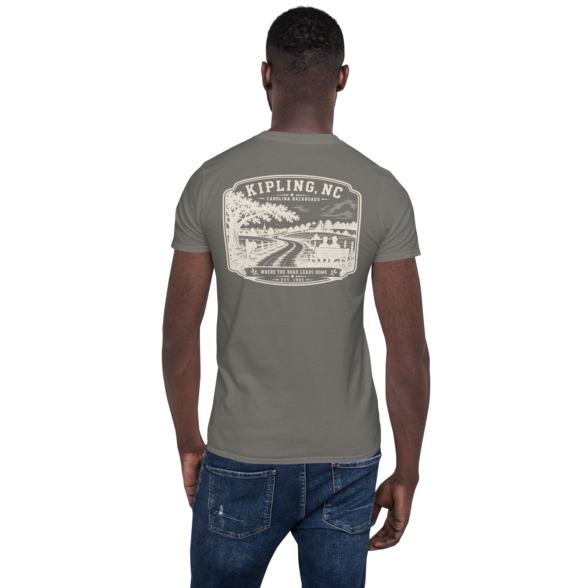 Kipling, NC - The Backroads- Unisex T-Shirt